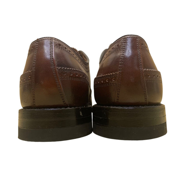 Florsheim Men’s Brown Leather Lace-Up Wingtip Oxford Classic Dress Shoes Sz 10B