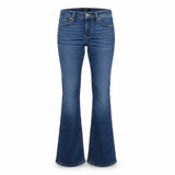 Citizens Of Humanity Womens Blue Cotton Blend Flare Leg Jeans Size 25