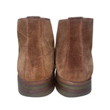 Peal & Co England Men’s Brown Suede Leather Lace-Up Ankle Boots Size 9
