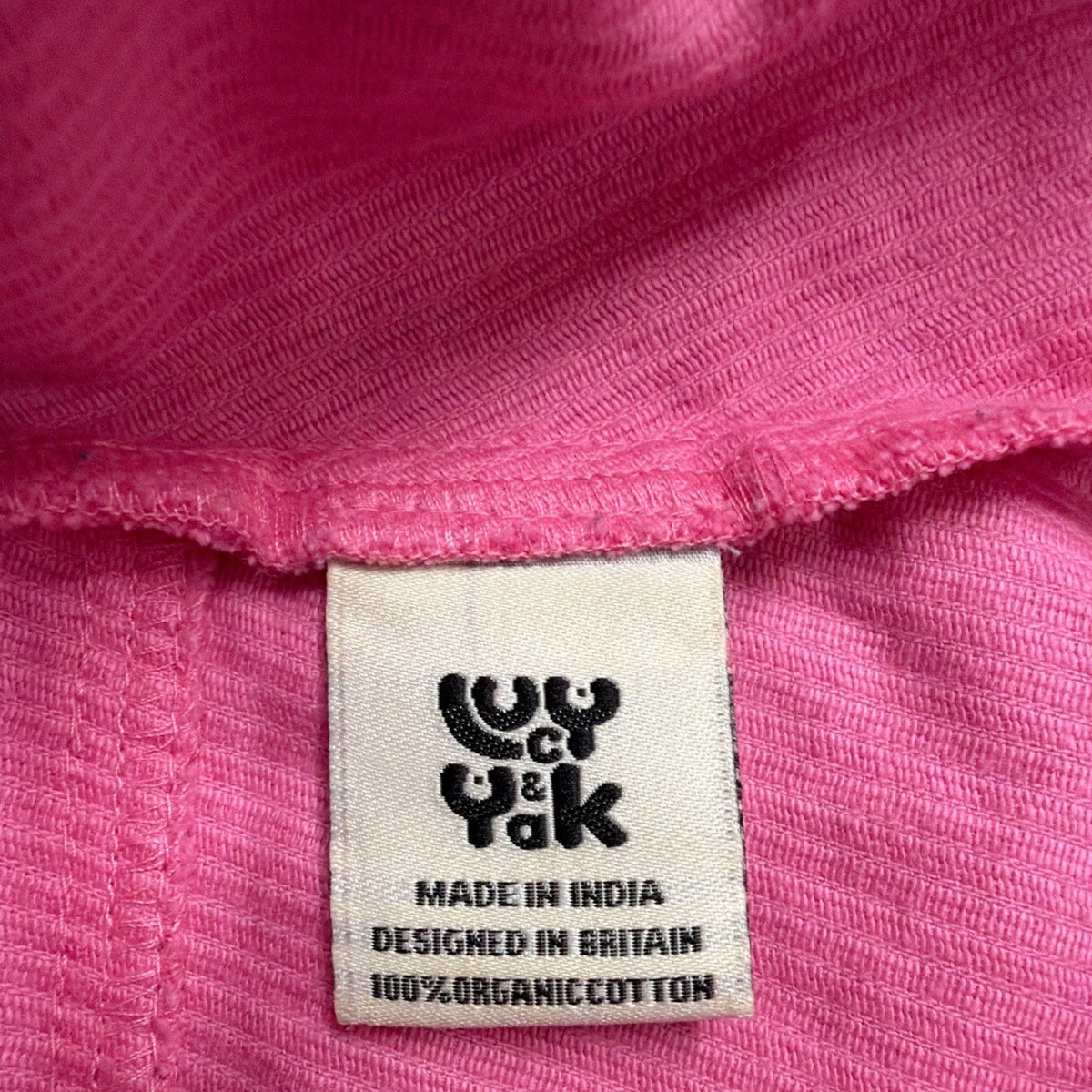 Lucy & Yak Womens Pink Organic Cotton Corduroy Mini Skirt Size US 4 / UK 8