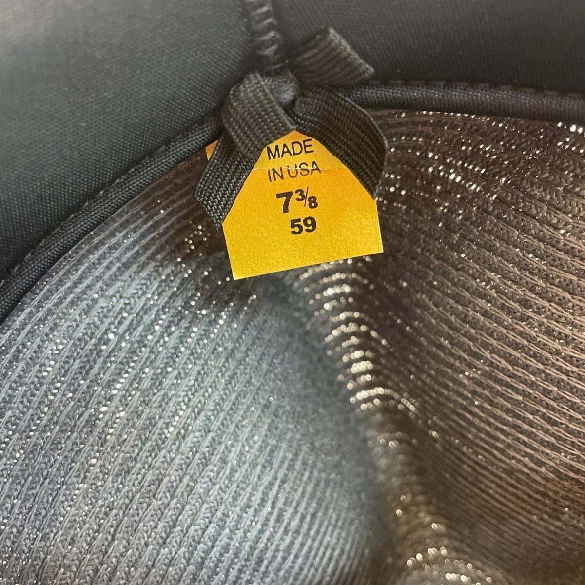 Vintage Unisex Gray Horse-Riding Hat Sz 7