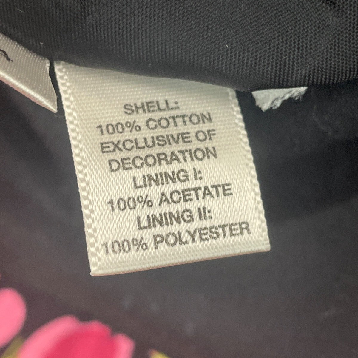 Ann Taylor Loft Strapless Black Dress With Pink Floral Print Size 0