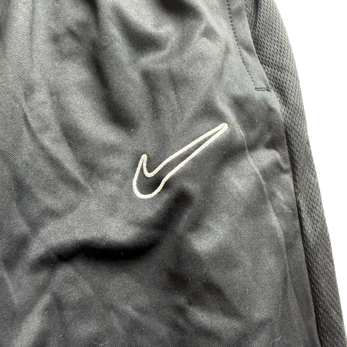 Nike Mens Black Athletic Joggers Tapered Lightweight Elastic Waistband Sz M
