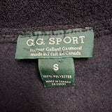 G.G. Sport Womens Black  Jacket Small Abstract Front Pockets Size S