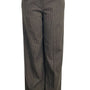 Theory Womens Brown Houndstooth Wool Pants Size 8 New