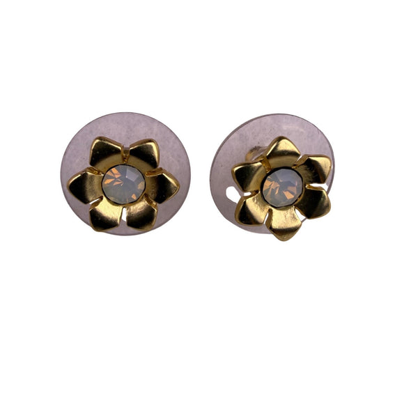 Spartina 449 Womens Gold Tone Stud Earring Set With Bee & Floral Designs