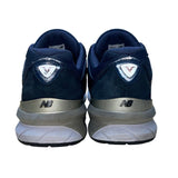 New Balance Men’s Navy Suede & Mesh 990v5 Running Course Shoes Size 11.5 4E Wide