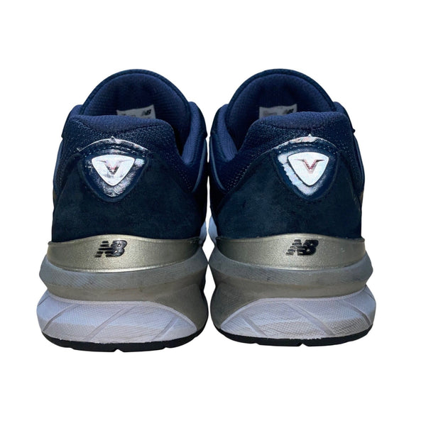 New Balance Men’s Navy Suede & Mesh 990v5 Running Course Shoes Size 11.5 4E Wide