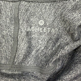 Athleta Women’s Gray Polyester/Nylon Hooded SweaterFull Zip Lightweight Size S