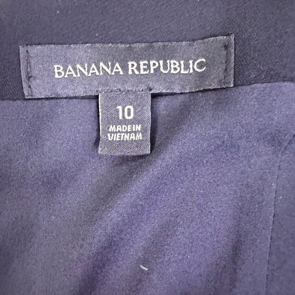 Banana Republic Womens Black Jumpsuit Spaghetti Straps Formal Wide-Leg Size 10