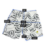 Nike Mens White Graphic Shorts Large Logo Print Sz L