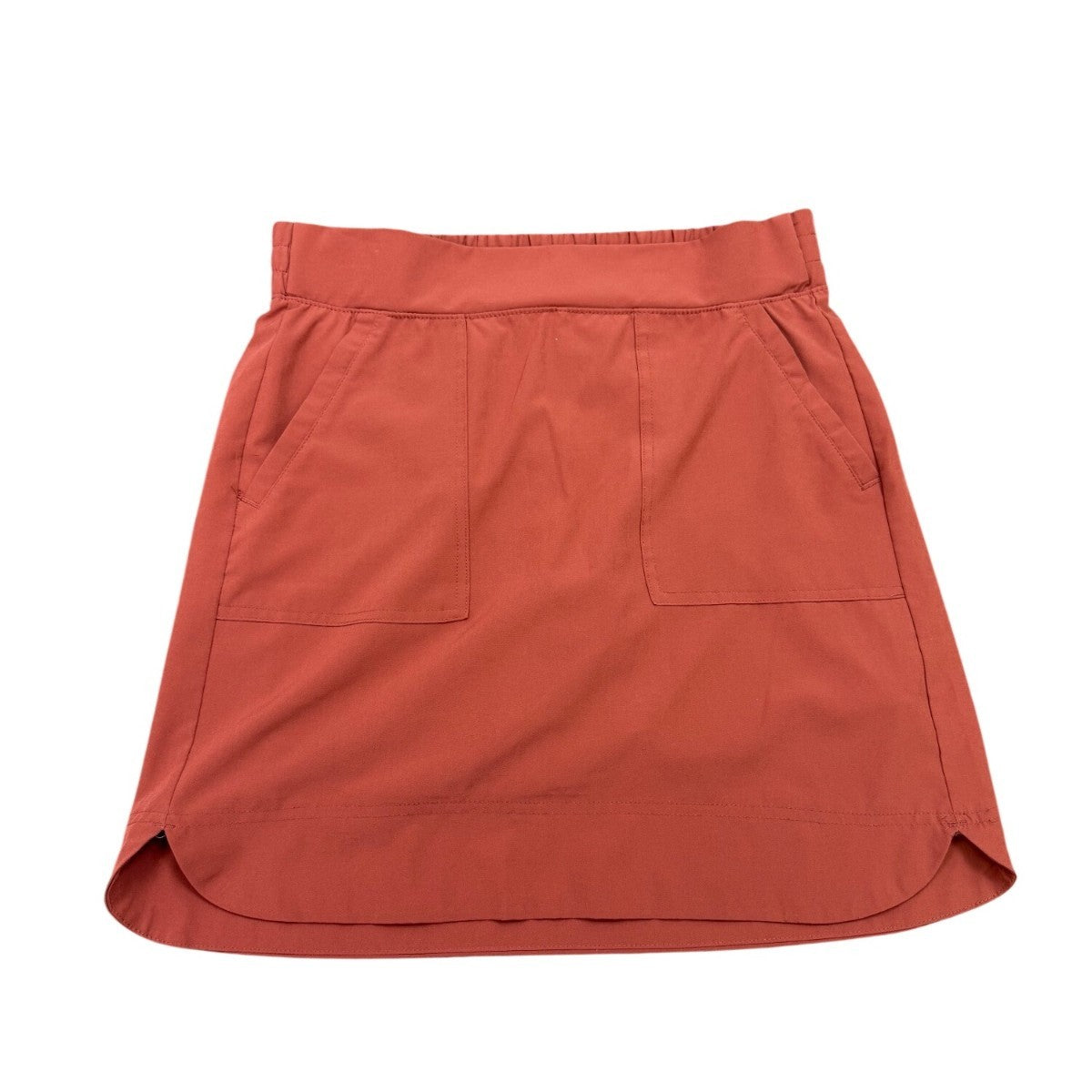 Reebok Womens Rust Skort Activewear Stretch Pockets Size M