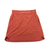 Reebok Womens Rust Skort Activewear Stretch Pockets Size M