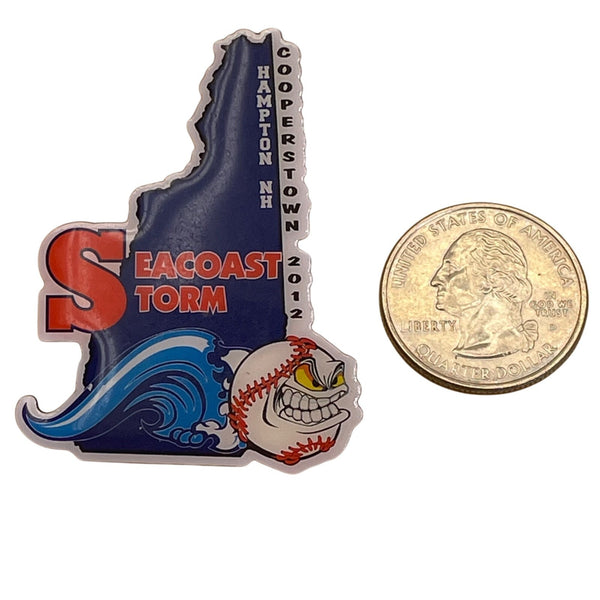 Seacoast Storm 2012 Cooperstown NH Enamel Lapel Pin