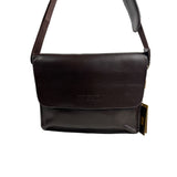 Peigrid Women's Brown Leather Crossbody Travel Bag Sz M - NWT