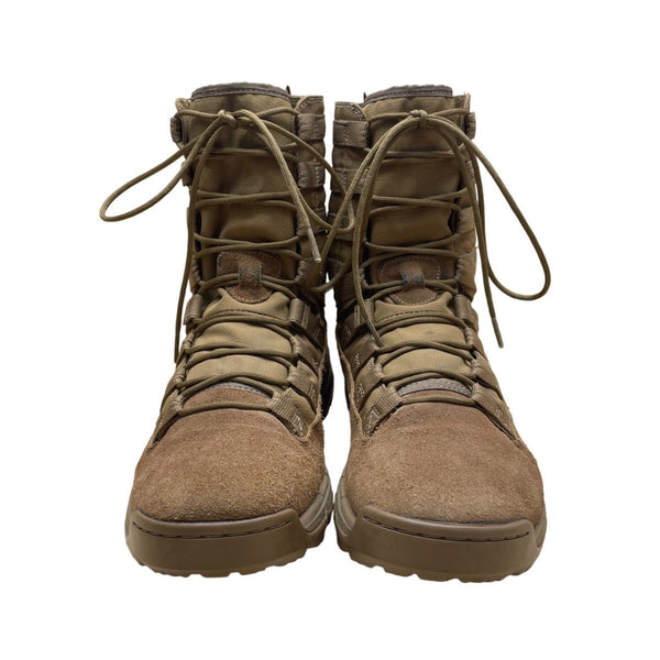 Nike Men’s Coyote Brown Nylon & Suede Lace-Up SFS Tactical Military Boots Sz 10