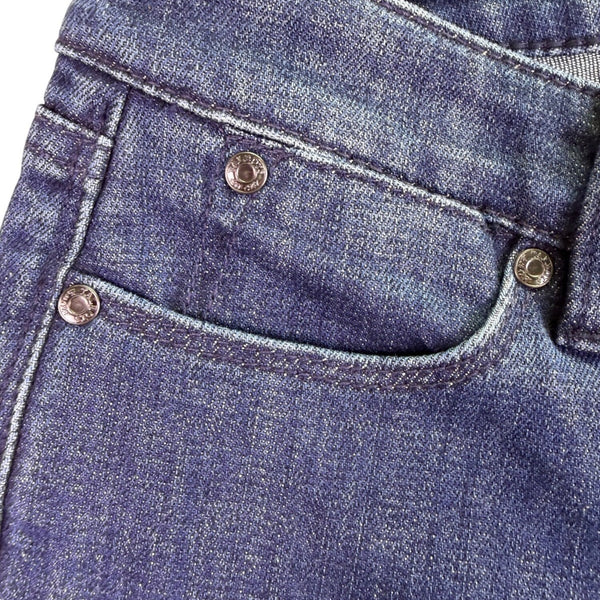 Talbots Womens Blue Straight Leg Five-Pocket Petite Jeans Size 4P