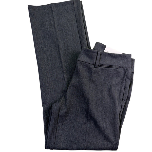 Loft Women Gray Original Fit Bootcut Dress Trousers Size 6