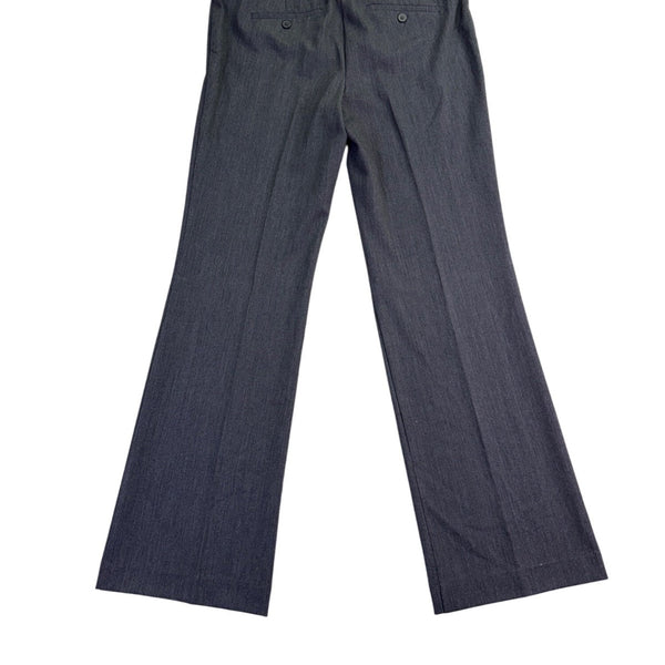 Loft Women Gray Original Fit Bootcut Dress Trousers Size 6