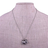 Spoon Womens Silver Tone Pewter Scottie Dog Necklace & Earrings Set Jewelry