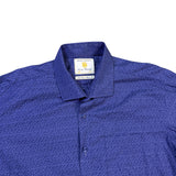 Brook Taverner Mens Navy Cotton Classic Fit Dress Shirt 18