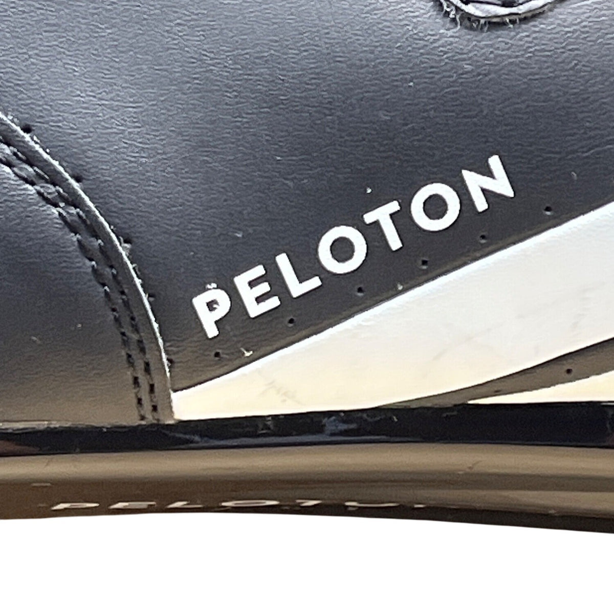 Peloton Men’s Black/White Adjustable Strap Buckle Cycling Shoes Cleats Sz 13US