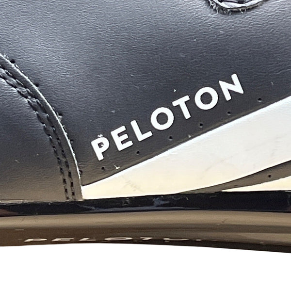 Peloton Men’s Black/White Adjustable Strap Buckle Cycling Shoes Cleats Sz 13US