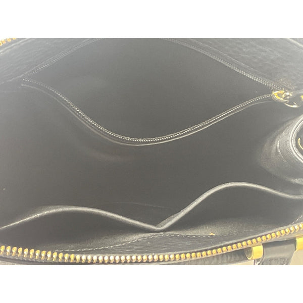 Milly Women's Black Leather Isabella Tote Bag Sz M
