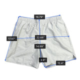 Nike Mens Grey Athletic Shorts Lightweight Running Essentials Size XL