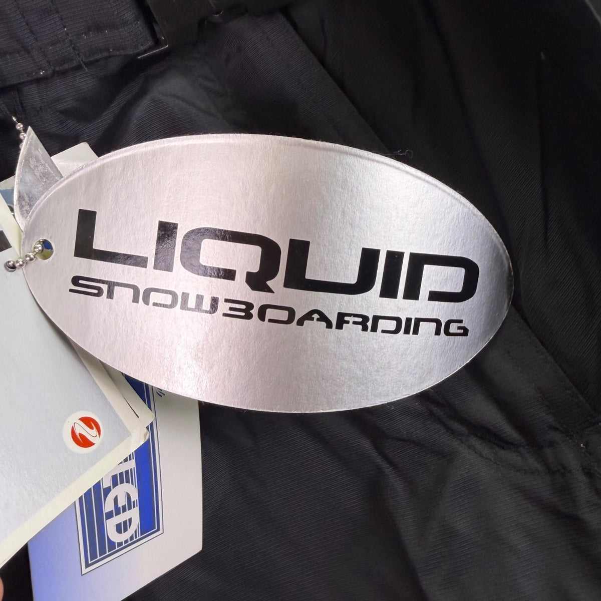 Liquid Womens Black Waterproof Snowboarding Pants Adjustable Waist Sz Large