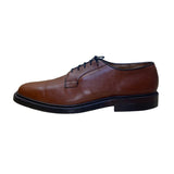 The Shoe Tree Men’s Brown Leather Lace-Up Classic Oxford Dress Shoes Size 10.5