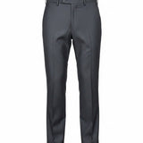 Calvin Klein Mens Dark Grey Dress Pants Flat Front Size 34X34