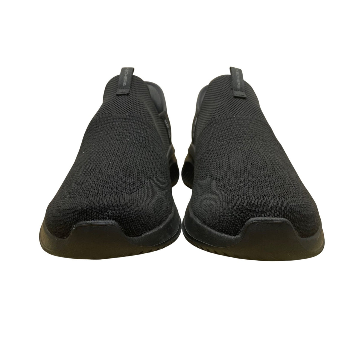Skechers Men’s Black Slip-Ins Air Cooled Memory Foam Walking Shoes Size 10.5W