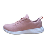Freeshield Women’s Light Pink Wool Lightweight Lace-Up Athletic Sneakers Size 9