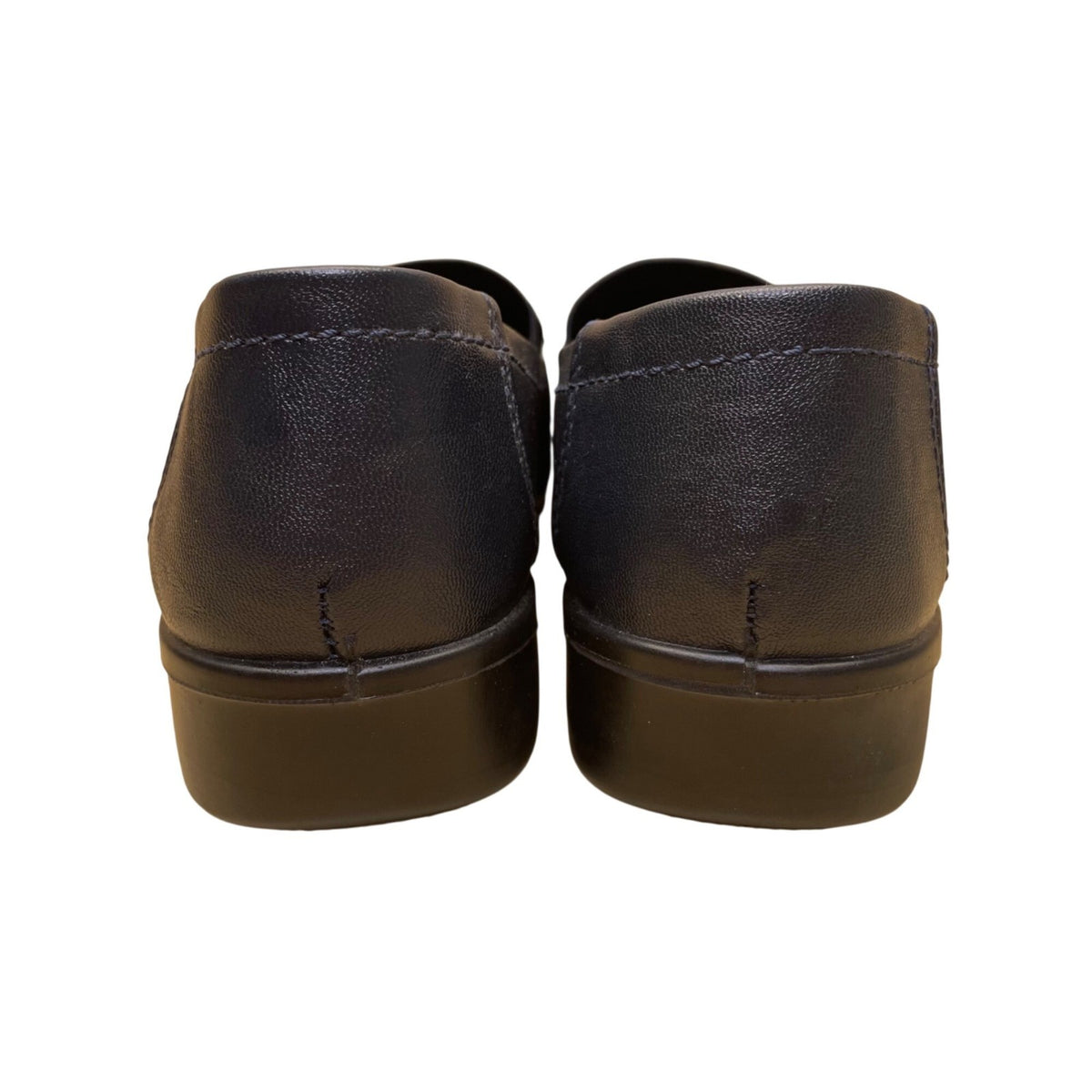 Easy Street Women’s Navy Blue Faux The Ultimate Slip-On Leather Loafers 7.5M