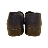 Easy Street Women’s Navy Blue Faux The Ultimate Slip-On Leather Loafers 7.5M