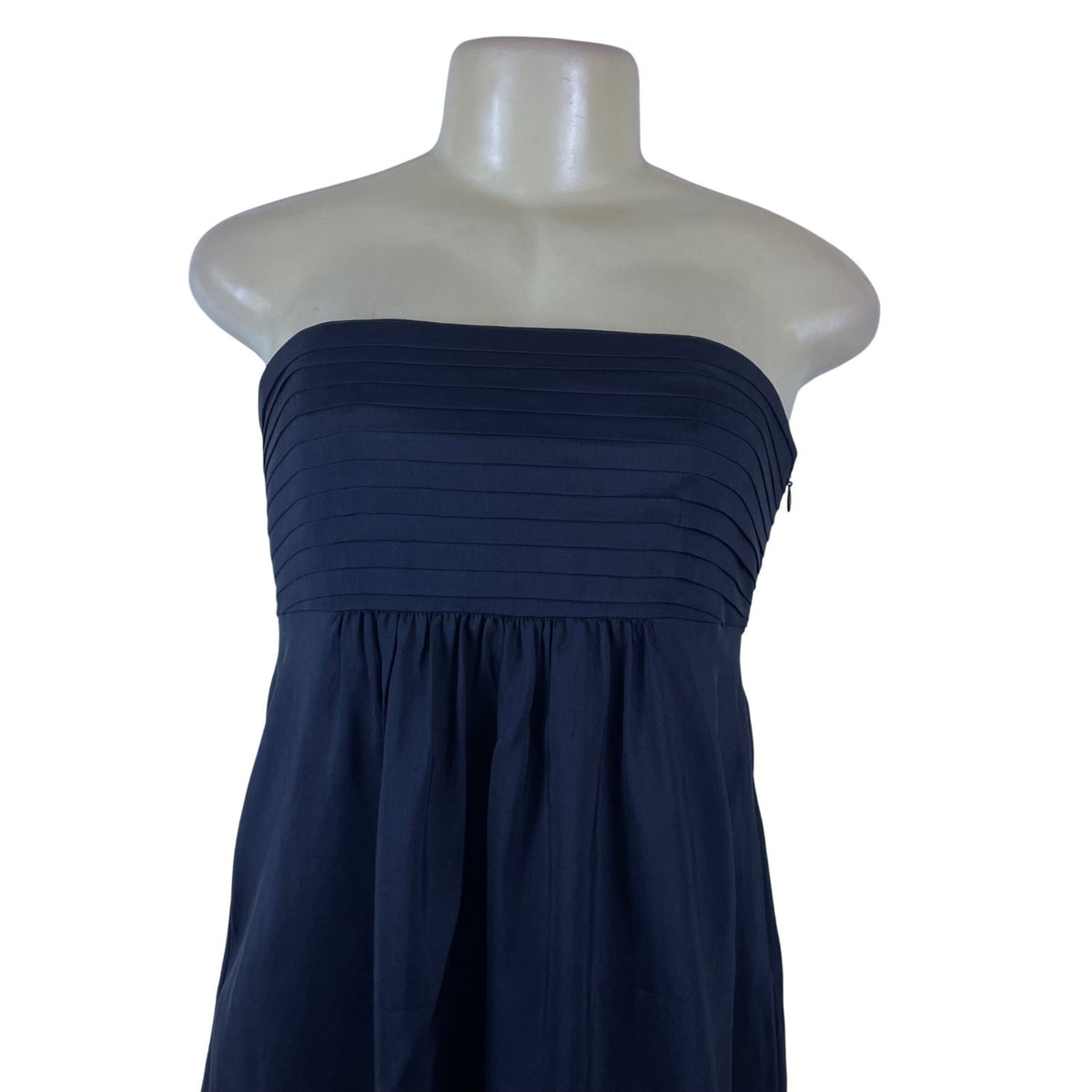 Banana Republic Women’s  Black Strapless Empire Waist Dress Petite Size 4P