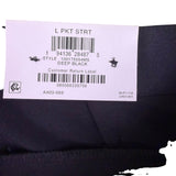 I.N.C. Womens Black Recycled Straight-Leg Pants Size 14S