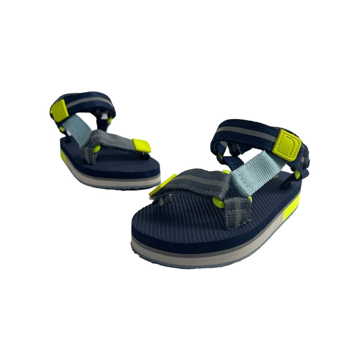 Zara Boy Toddler Navy Straped Sandals Sz 26