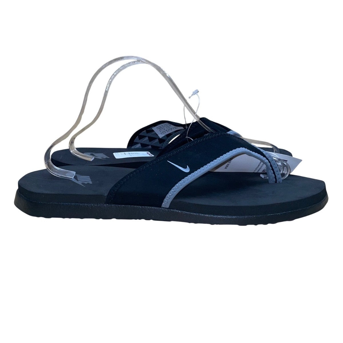 Nike  Charcoal Black & Gray Celso Thong Plus Flip-Flops Sandals Size 11