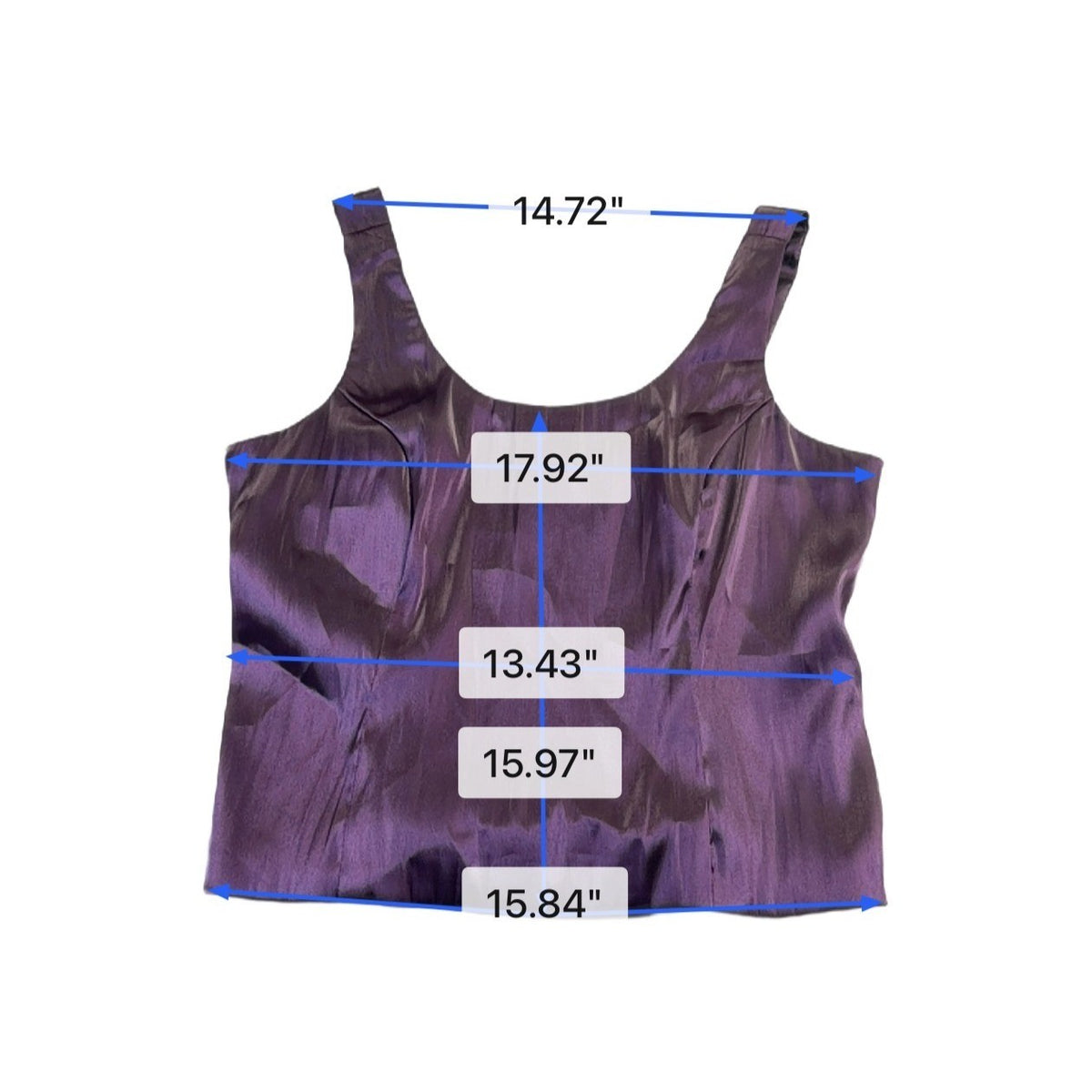 Xscape Womens Purple Satin Camisole & Jacket Set Beaded Detail Size 10
