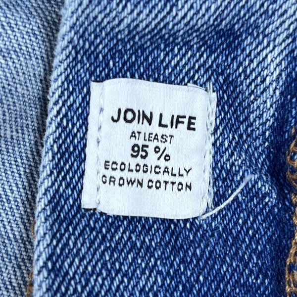 Zara Womens Denim Straight Leg Jeans Size 6