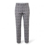 Express Womens Gray Plaid Editor Dress Pants Slim Fit Ankle Length Size 2S