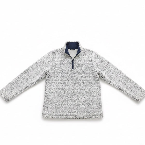 Orvis Mens Light Gray Pullover Sweater Warm Casual Size M