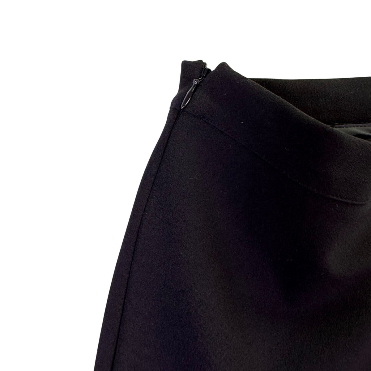 Petite Studio Womens Black Flared Pants Pearl Embellishments Sz XS