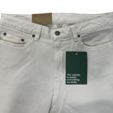 L.L.Bean Womens Beanflex White Jeans Favorite Fit Stretch Denim Size 12P - New