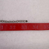 Vintage Silver Tone Metal Pendant Necklace With Ornate Filigree Purse Design