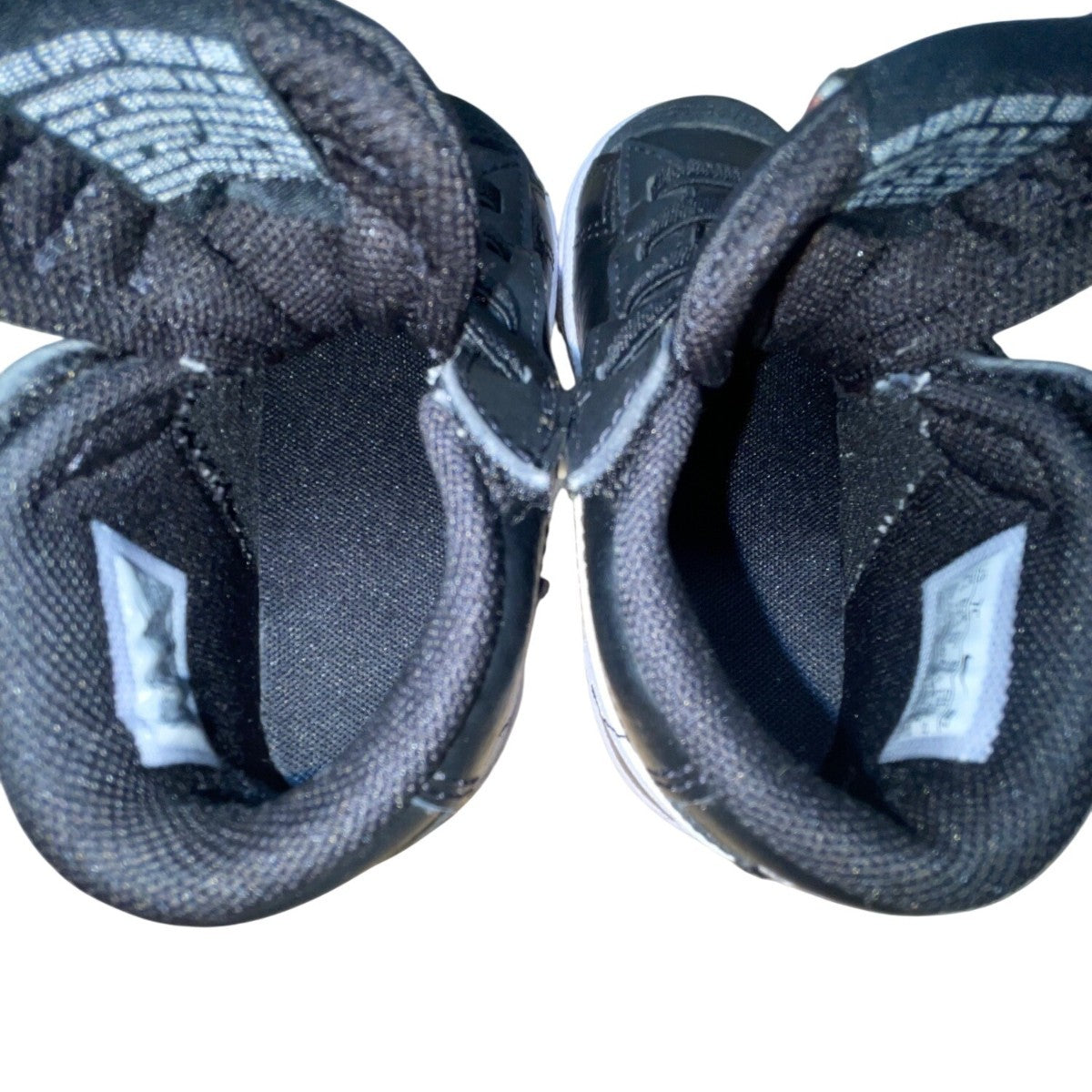 Nike Kids Black & White Leather Mid-Top Blazers Sneakers Size 7C