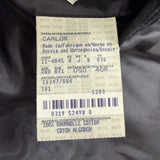 Boss Mens Black Cotton Blazer Jacket Two-Button Style W/ Lining Detail Size 40R