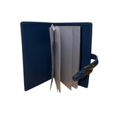 Coach Women’s Blue Suede With Gold Buckle Strap Mini Photo Album